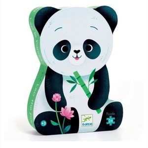 Djeco Leo the Panda Silhouette Puzzle 24 pieces